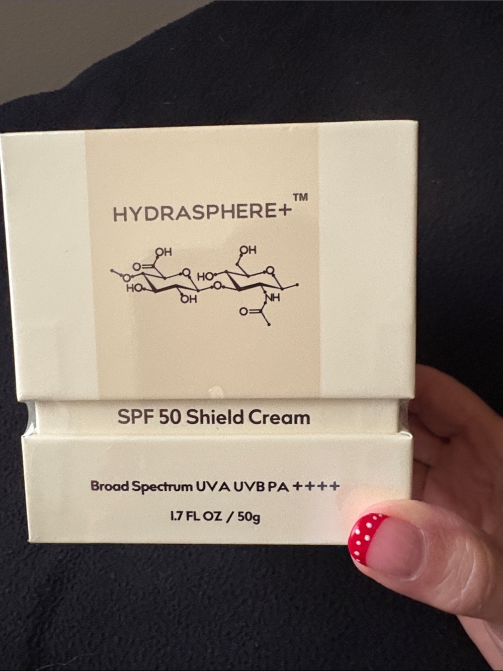 Hydrasphere+ SPF 50 Shield Cream — White Broad-Spectrum Protection